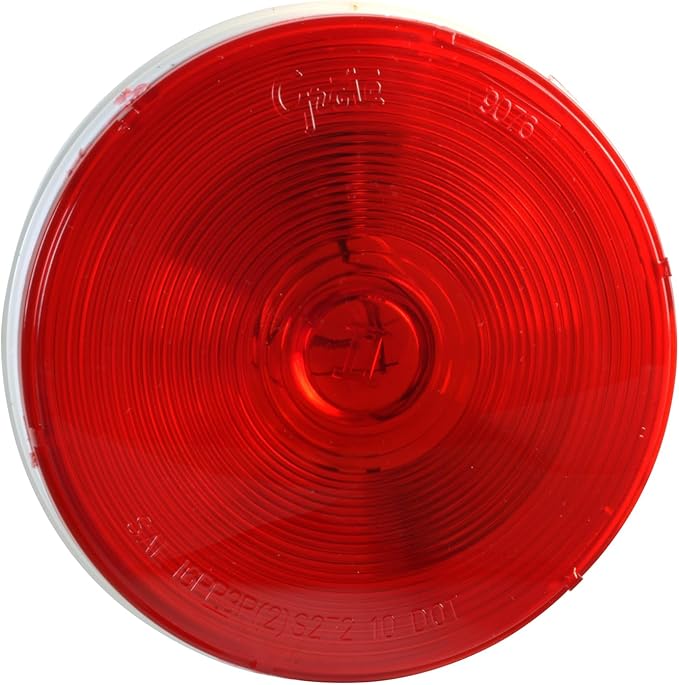 4" red tail light 3 pin plug